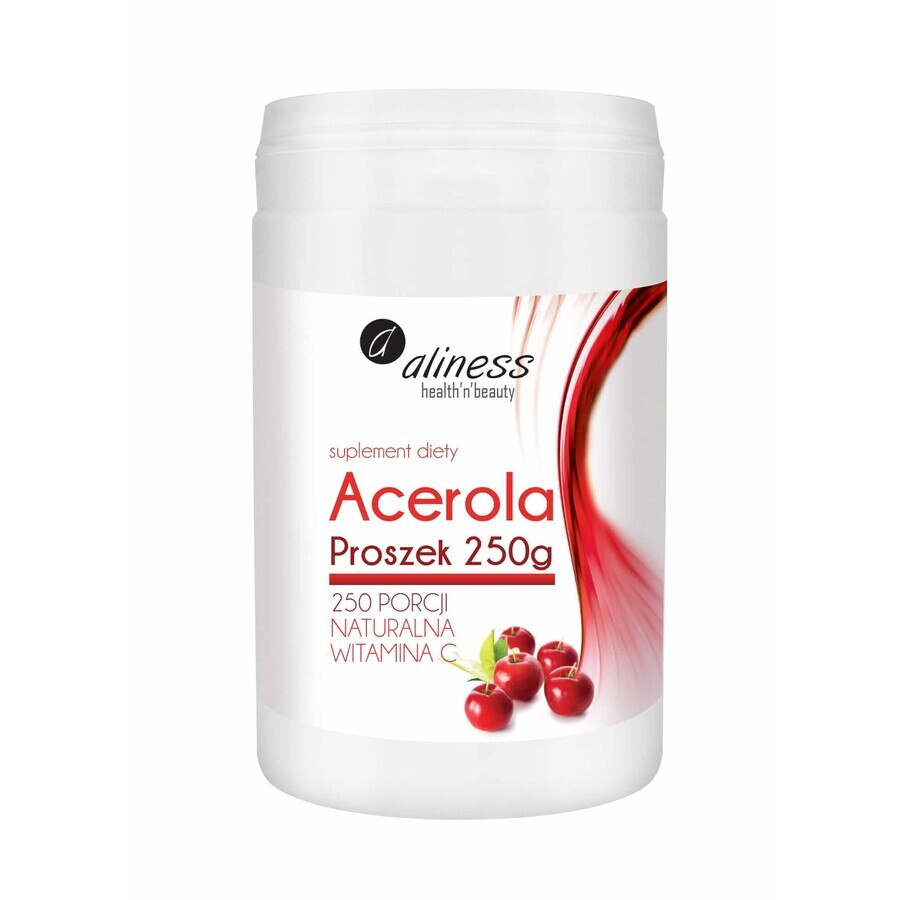 Acerola poeder 250 g Aliness Natuurlijke vitamine C