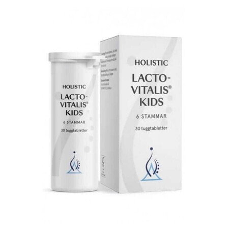 Holistic LactoVitalis Kids Das neue Probiotikum für Kinder FOS 2 x Darmfloraschutz