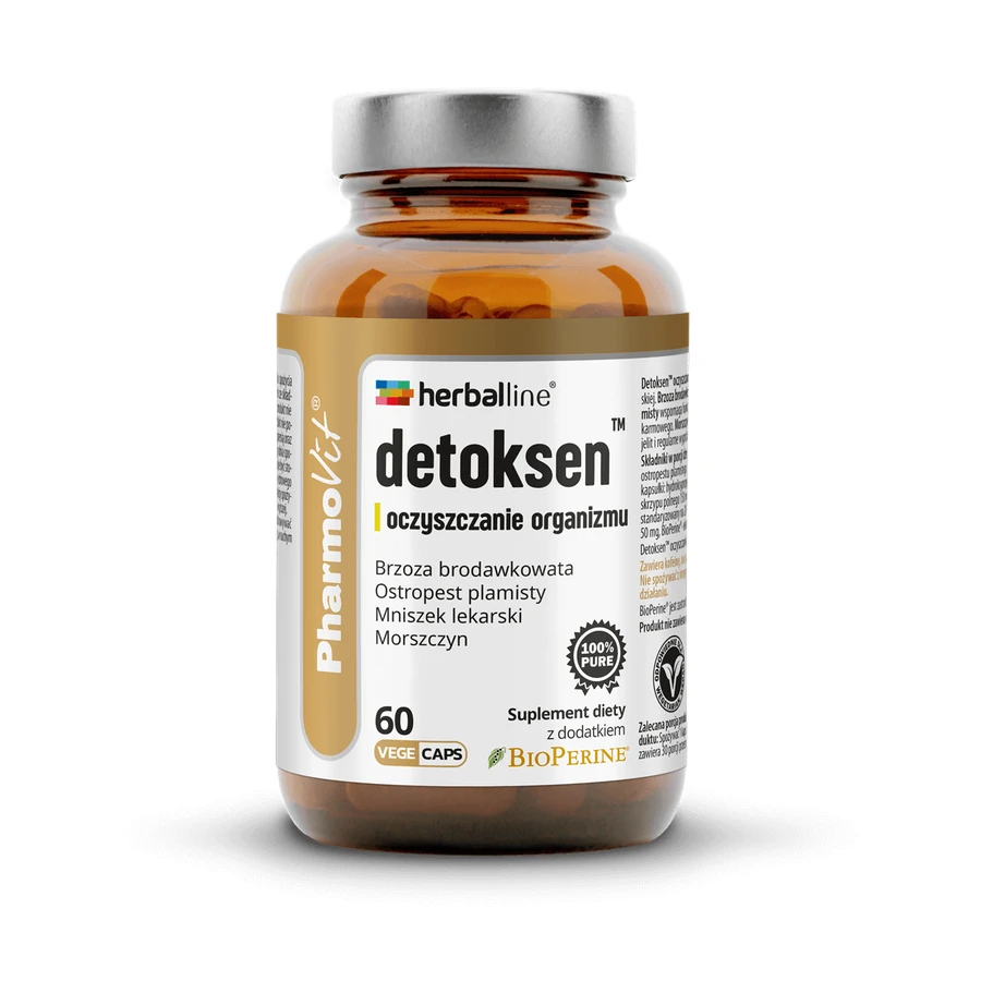 Herballine Detoksen Lichaamsreiniging 60 capsules