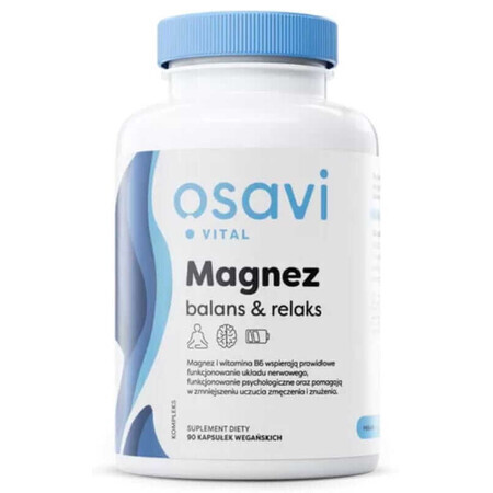 Osavi Magnesium balance and relaxation 90 capsules