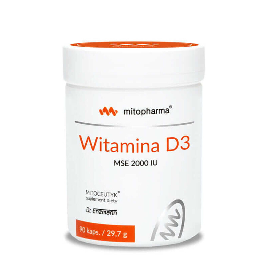 Dr Enzmann, Vitamine D3 MSE 90 gélules