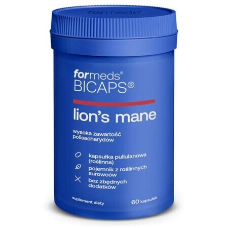 Bicaps Lion's Mane (bloemkool) 60 capsules Formulieren