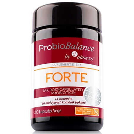 ProbioBalance FORTE ( 13 strains/60 billion ) 30 capsules Aliness