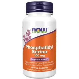 Phosphatidylserin (Phosphatidylserin) 100 mg 60 Kapseln NOW Foods