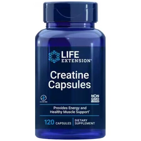 Creatine Capsules Creatine 120 capsules Life Extension