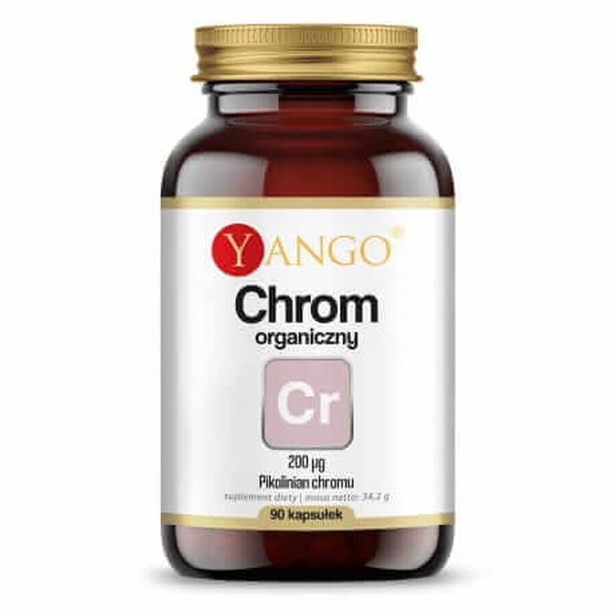 Organic chromium 90 capsules Yango