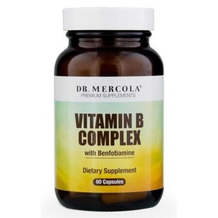 Complexe de vitamines B (60 gélules) Dr Mercola