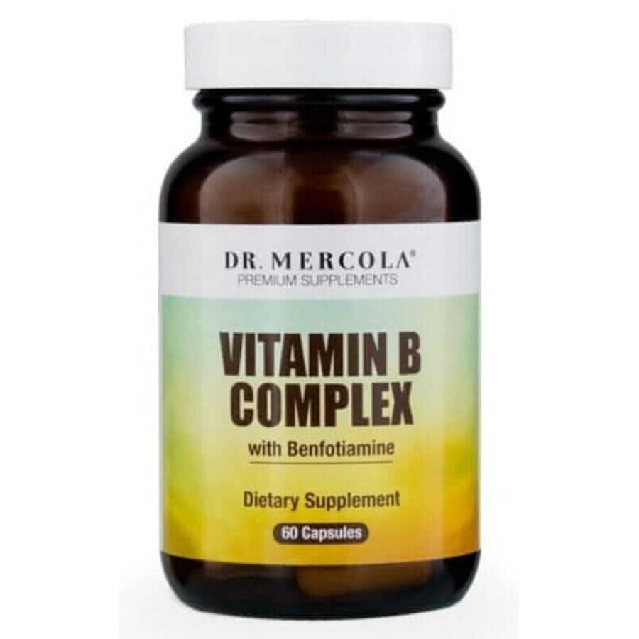 Complexe de vitamines B (60 gélules) Dr Mercola