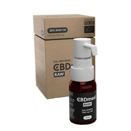 Hemp oil RAW 30% 3000mg 10ml CBDmed