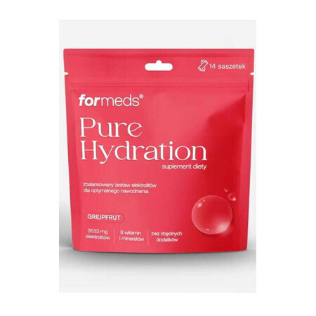 Pure Hydration Elektrolyten grapefruitsmaak 14 sachets Formeds