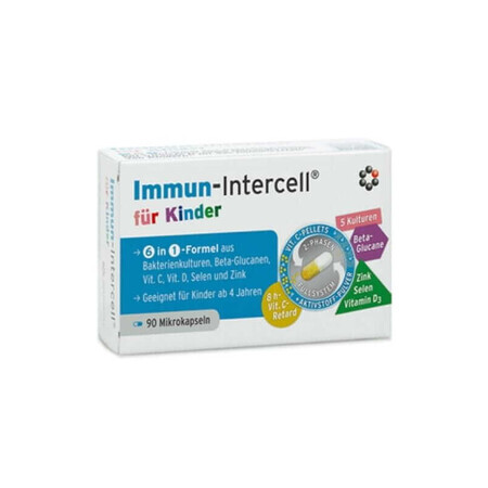 Immun-Intercell für Kinder 90 Mikrokapseln Intercell Pharma