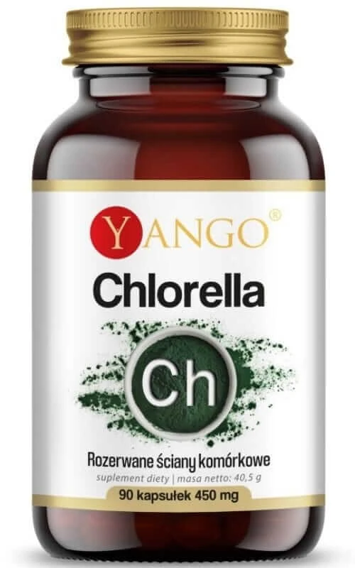 Chlorella met gebroken celwanden 90 capsules Yango