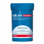 Bicaps B Complex - vitamine B-complex, 120 capsules. Formaten