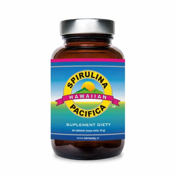 Spirulina Pacifica Hawaiian 60 tabletten 500 mg, CyanoTech