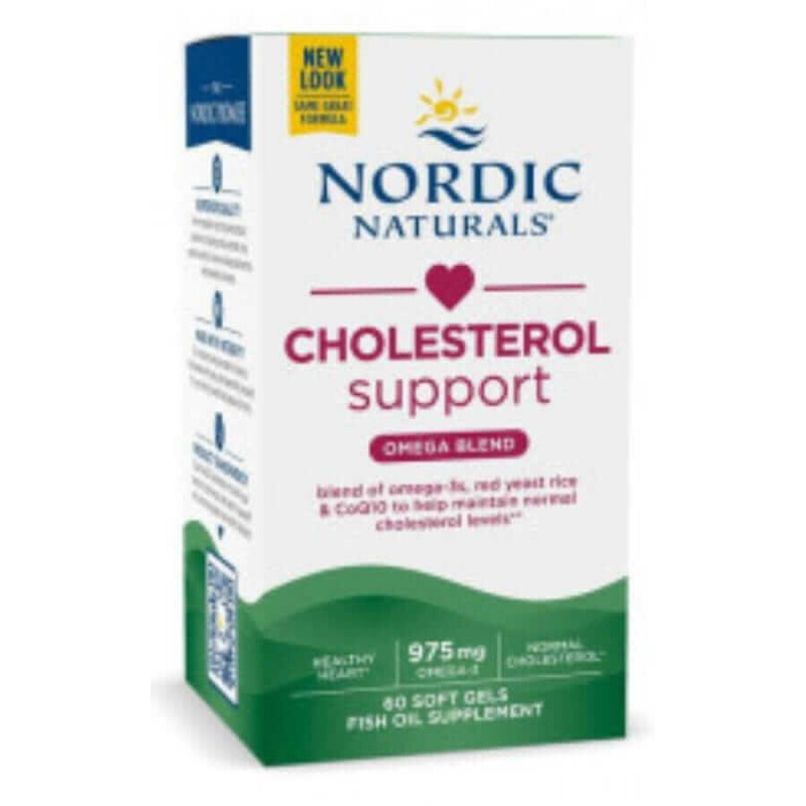 Nordic Naturals Omega Cholesterol Ondersteuning LDL 60 capsules