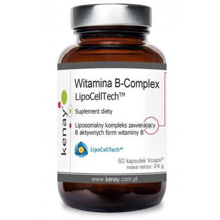 Complejo lipozomal de vitamina B LipoCellTech 60 cápsulas Kenay