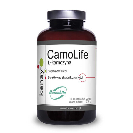 CarnoLife L-Carnosine - 300 gélules, Kenay