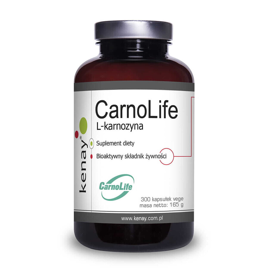 CarnoLife L-Carnosine - 300 gélules, Kenay