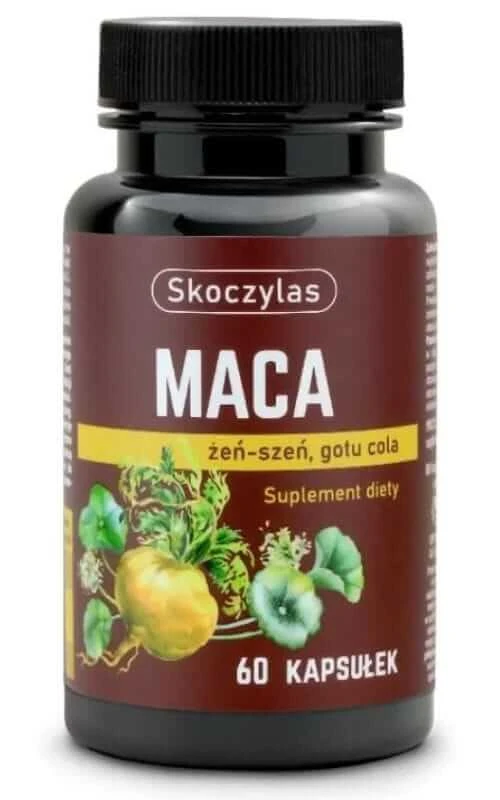 Skoczylas Maca+ Ginseng+ Gotu cola 60 capsules
