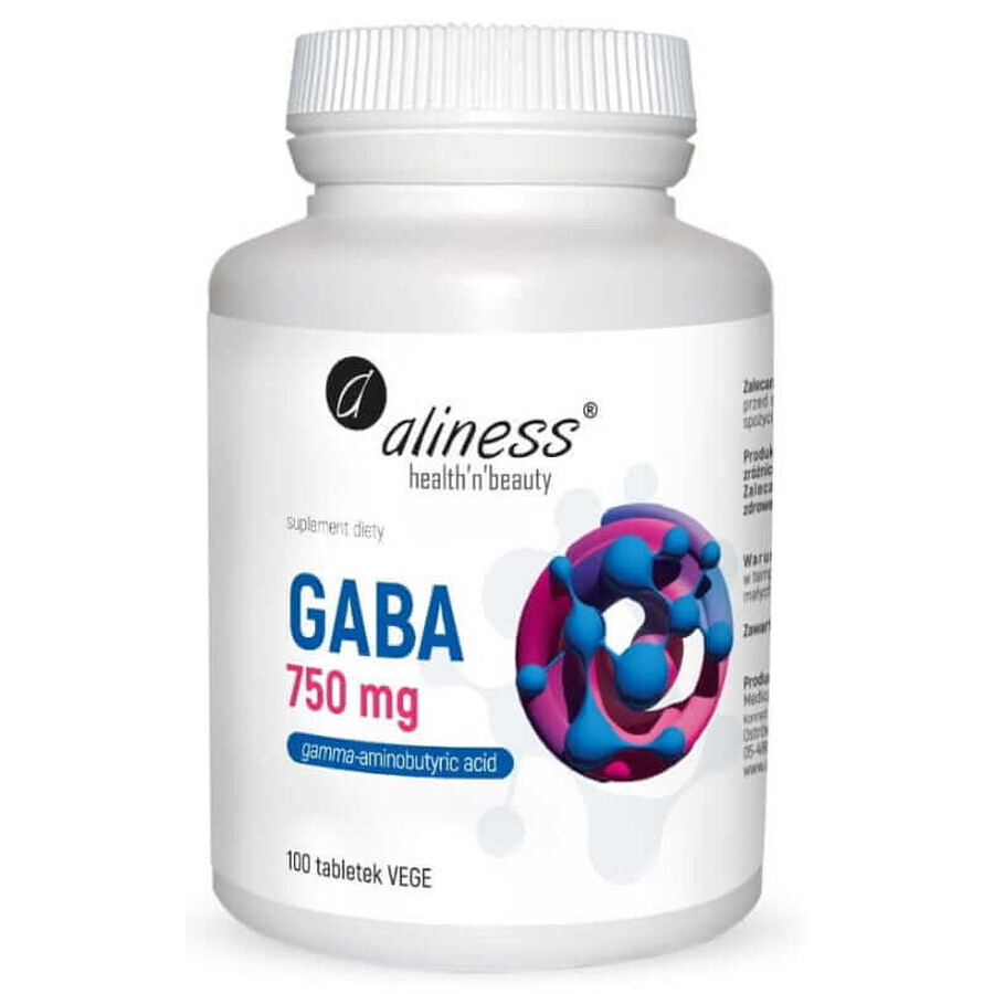 GABA (acido gamma aminobutirrico) 750 mg x 100 capsule Aliness