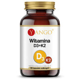 Vitamine D3+K2 90 capsules Yango