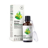 Ginkgo Biloba extract 50:1 45mg 50ml Aura Herbals