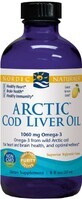 Arctic levertraan Citroen 1060mg Wilde levertraan 237ml, Nordic Naturals