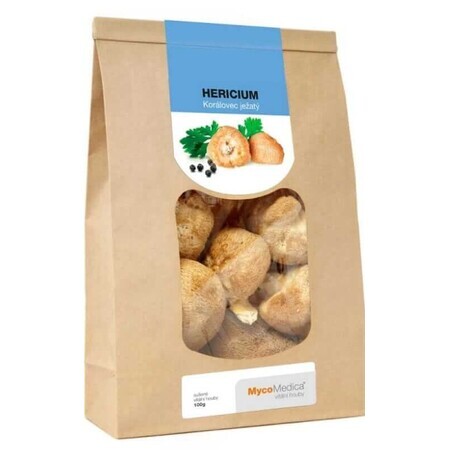 Hericium dried mushrooms 100g MycoMedica