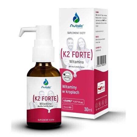 Avitale, K2 FORTE 50 µg x 30 ml