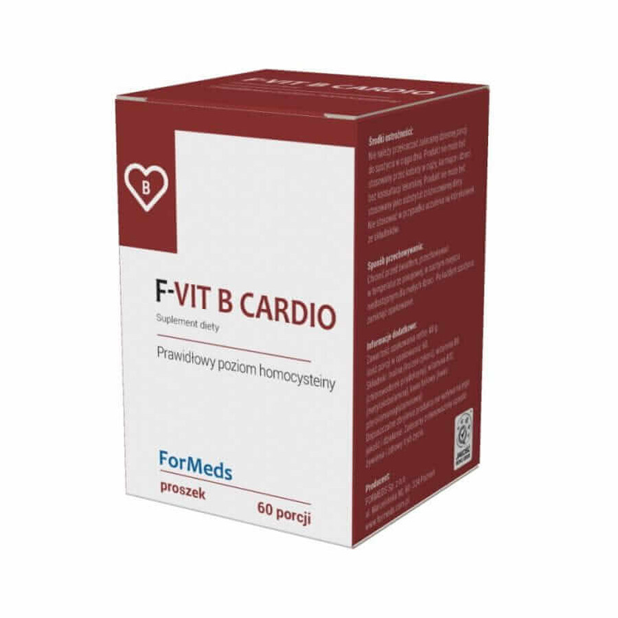 POWDER B CARDIO - B12, B6 Formuleringen