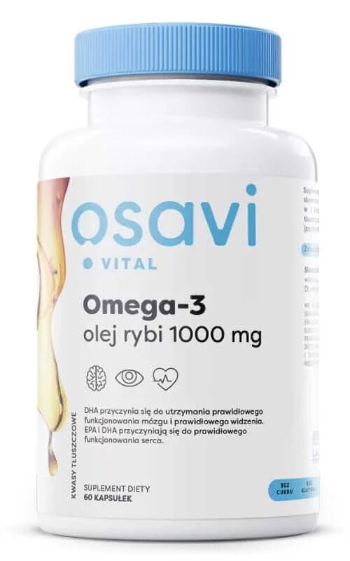Osavi Omega-3 1000mg 60 gel capsules