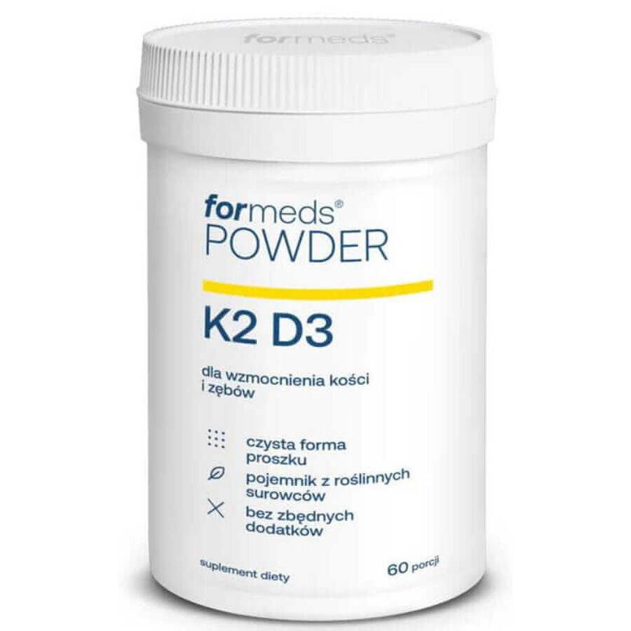 POWDER K2 D3 60 porties - Formeds