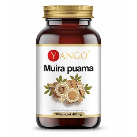 Muira puama 490 mg 90 capsule, Yango