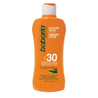 Sun Protection Lotion SPF30 & Tan Accelerator, Babaria, 200 ml