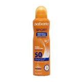 Sonnenschutzspray SPF50 für Gesicht und Körper, wasserfest, Sport, Babaria, 75 ml