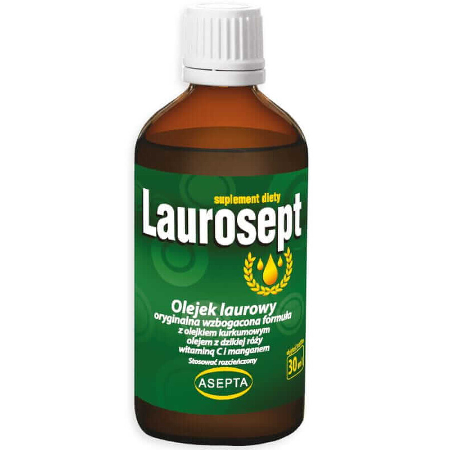 Formule verrijkt met laurosept olie 30ml ASEPTA