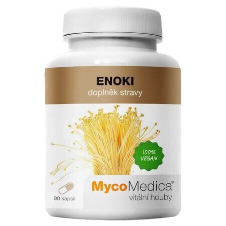 Enoki 30% polysacharide 90 capsules MycoMedica