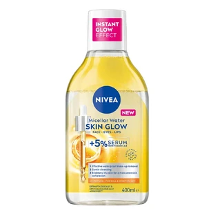 Skin Glow micellair water, 400 ml, Nivea