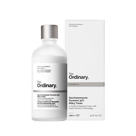 Tonico esfoliante con fermenti di Saccharomyces 30% Tonico lattiginoso, 100 ml, The Ordinary