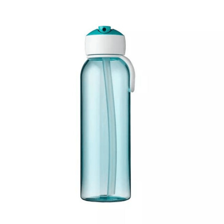 Mepal Flip-Up fles, Turquoise, 500 ml, Little Dutch