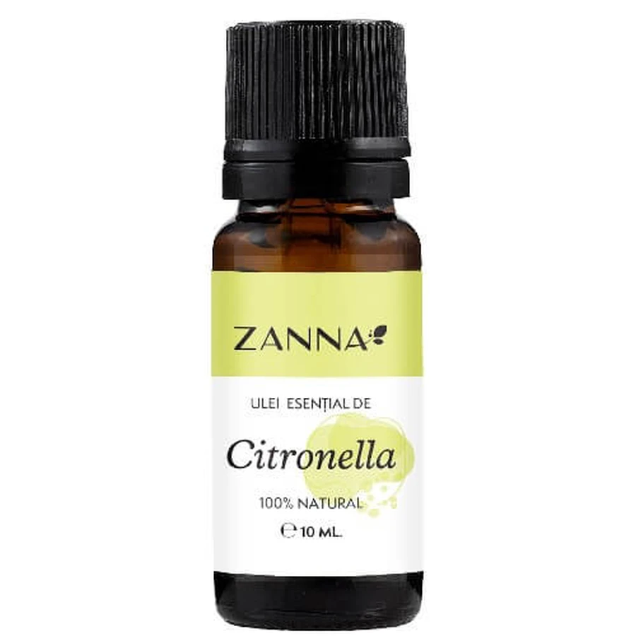 Aceite esencial de citronela, 10 ml, Zanna