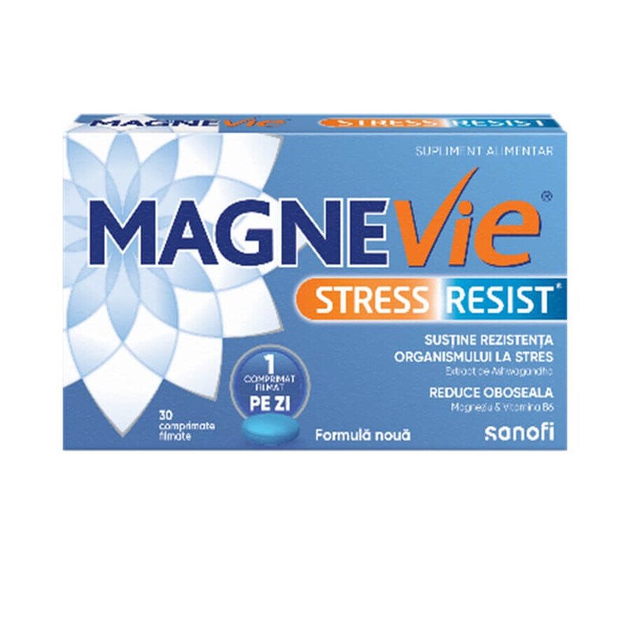 MagneVie Stressbestendige Ashwagandha, 30 filmomhulde tabletten, Sanofi