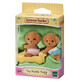 Set van 2 figuurtjes Poedel Tweeling Sylvanian Families, +3 jaar, Epoch