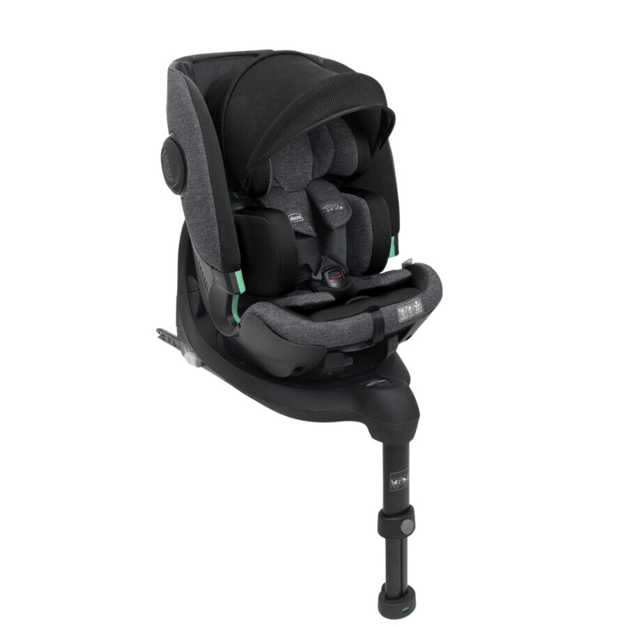 Autostoel Bi-Seat i-Size Air met Isofix-base, Black Air, 40-150 cm, Chicco