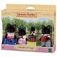 Set van 4 beeldjes Zwarte Kittens Sylvanian Families, +3 jaar, Epoch