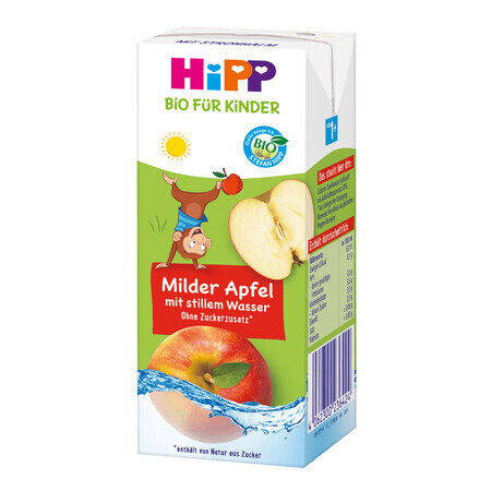 Biologisch appelsap met zilvermineraalwater, 200 ml, Hipp