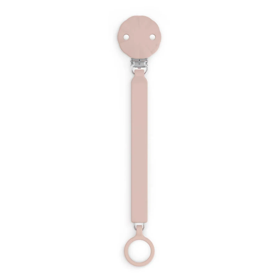 Silikon-Lanyard mit Clips für Schnuller Wonder, Rosa, Suavinex