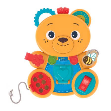 Teddybeer met Montessori-activiteiten, 12+ maanden, Clementoni