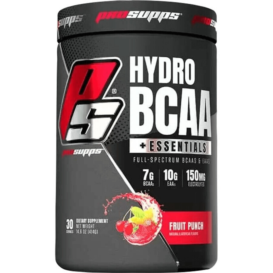 Hydro BCAA, 414 g, Punch alla frutta, Prosupps