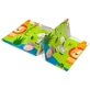Opvouwbare en waterbestendige onderwijsmat Robby, 200 x 180 cm, Veelkleurig, Lionelo